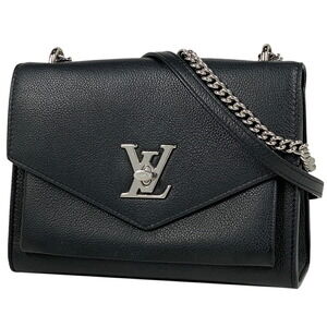 Louis Vuitton My Lock Me Chain Crossbody Bag Leather Noir Black